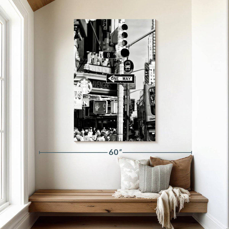 Aime Traffic Light Times Square, 48" H x 32" W