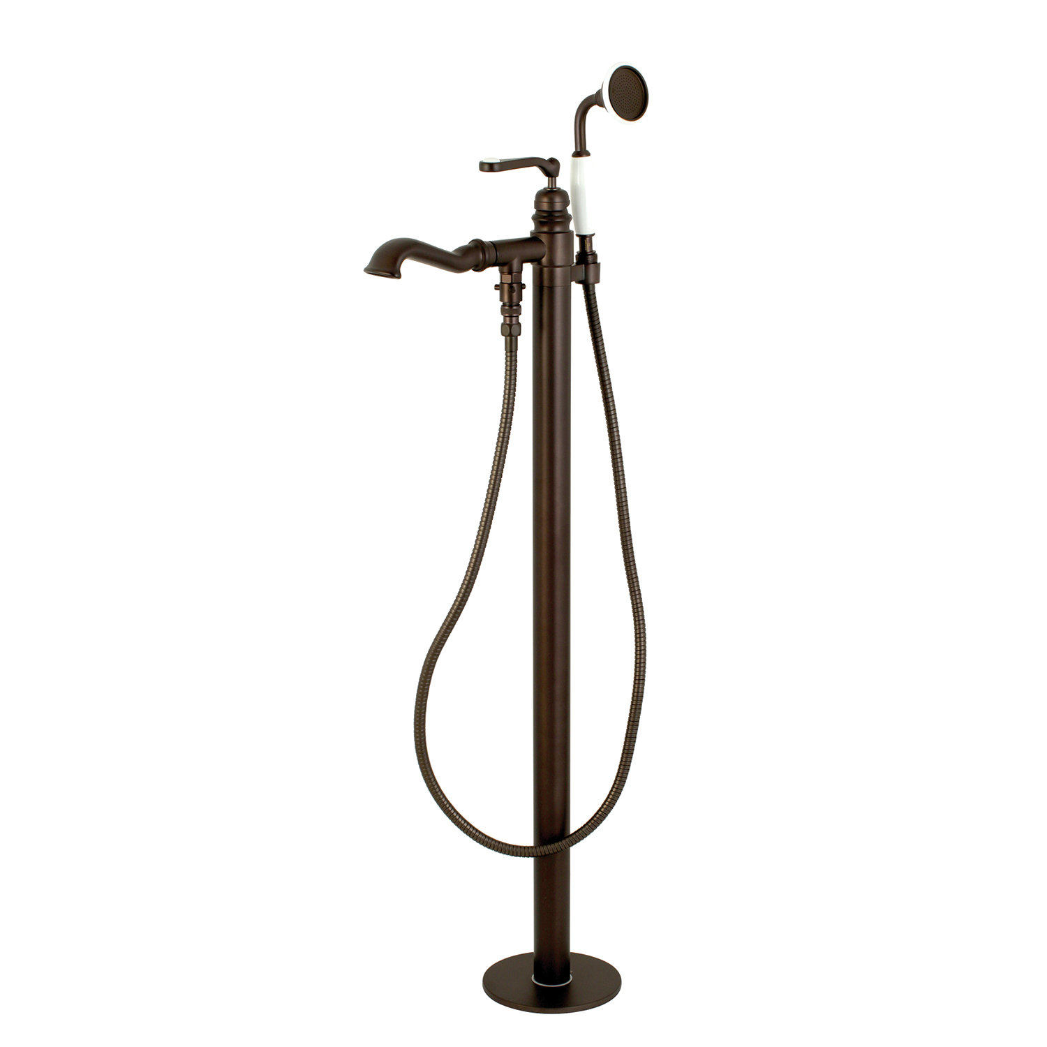 Royale Freestanding Tub Faucet with Hand Shower, Oil Rubbed Bronze