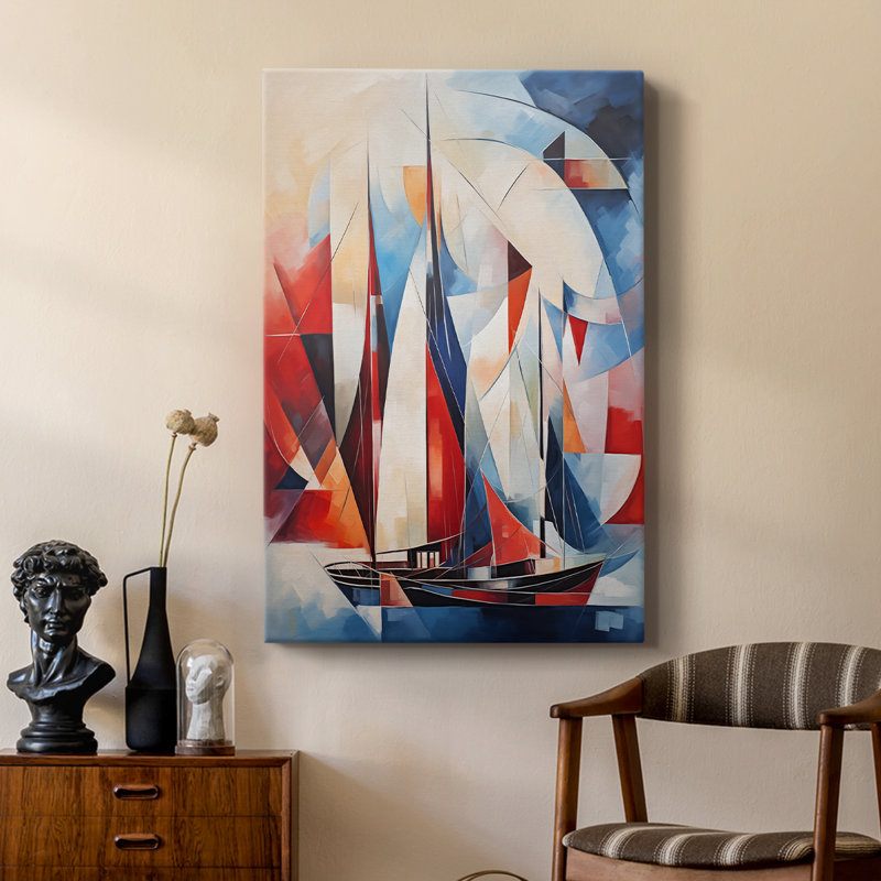 NAUTICAL Series CDXV III - Gallery Cavas, H 60 po x l 40 po