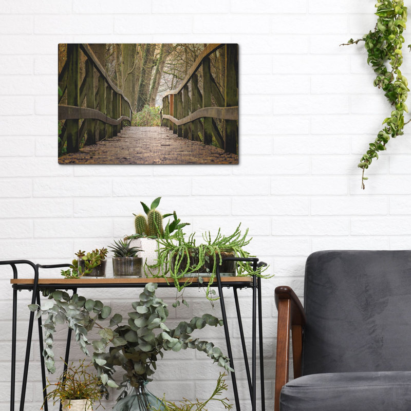 Ivy Bronx «Away», art mural en métal, H 12 po x l 16 po