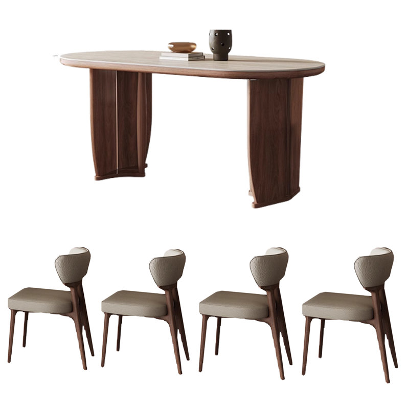 Table de salle à manger domestique de petite taille, H 29,53 po x L 62,99 po x l 31,5 po