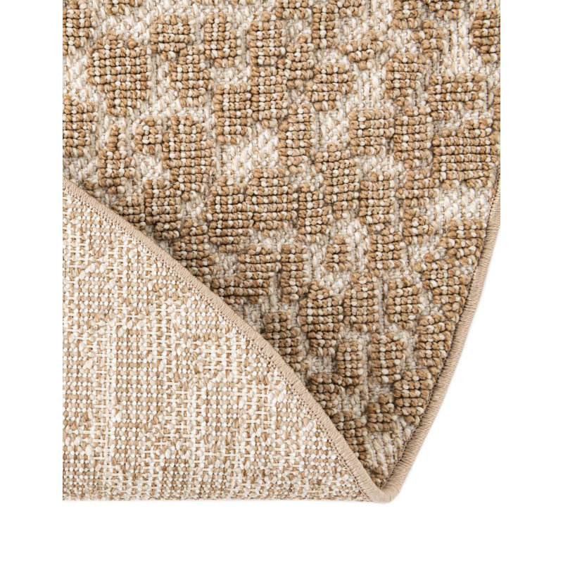 Gurjot Indoor/Outdoor Area Rug, Round 5'3"