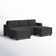 Anureet U Shaped Modular Sectional Sofa with Storage Ottman