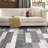 Randolph Geometric Machine Washable Area Rug with Rubber Backing for Living Room Plaid Non-Slip Rug Modern Indoor Carpet Non-Shedding Rug for Bedroom Dining Room Hallway Kitchen Office Playroom Nursery-1923624872