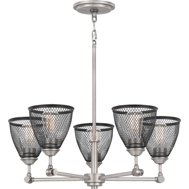 Lustre classique/traditionnel ombré 5 lumières Lowman