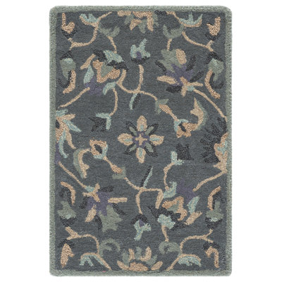 Arber Jardin Hand Tufted Wool Floral Rug