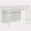 Lit mezzanine avec 8 tablettes de rangement ouvertes et échelle intégrée-1530066960-1530066967