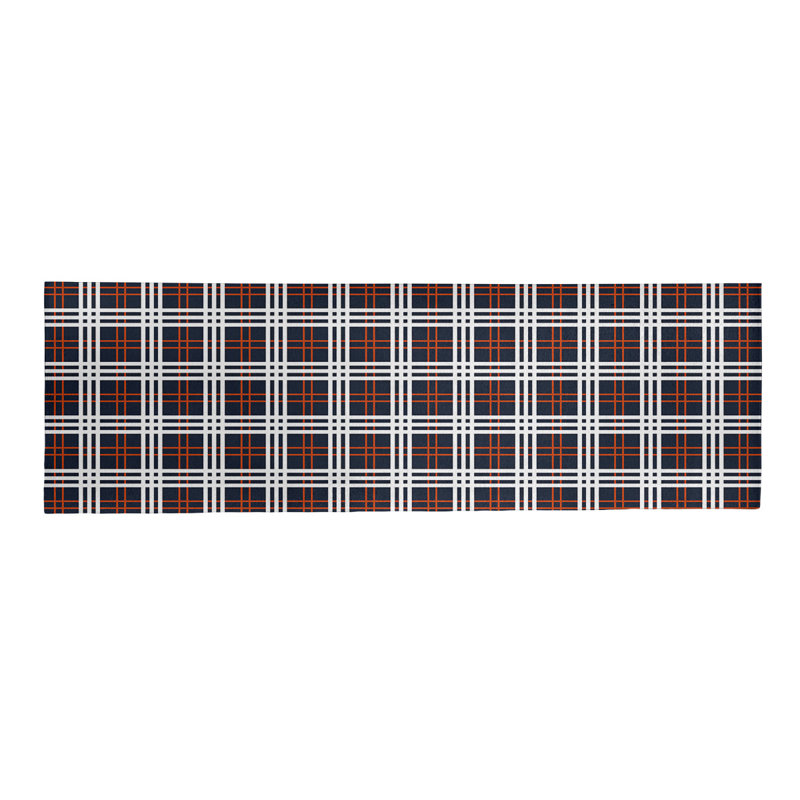 Plaid Indoor Rug, Runner 2'6" x 8'