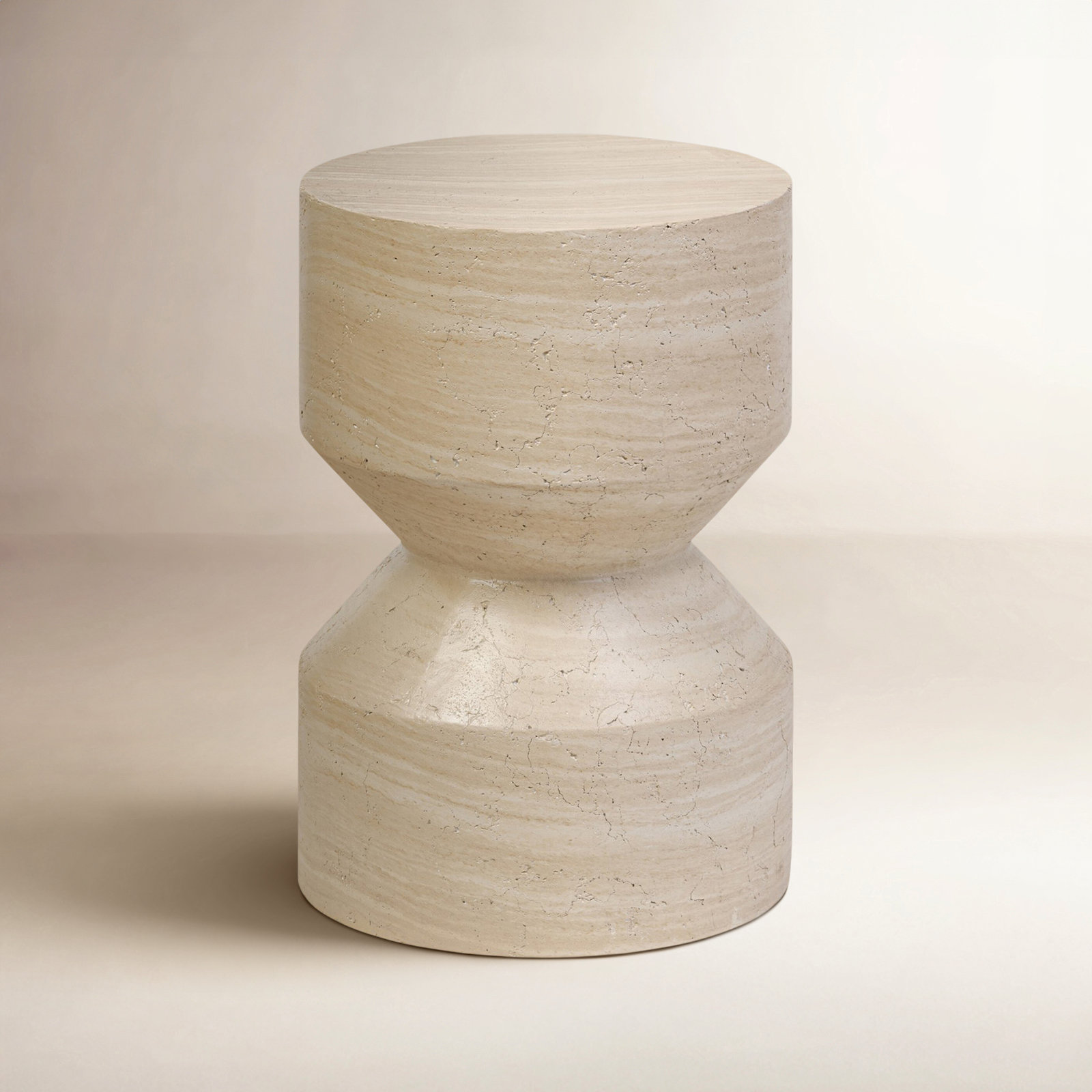 Roelf 13" End Table, Sand Striae