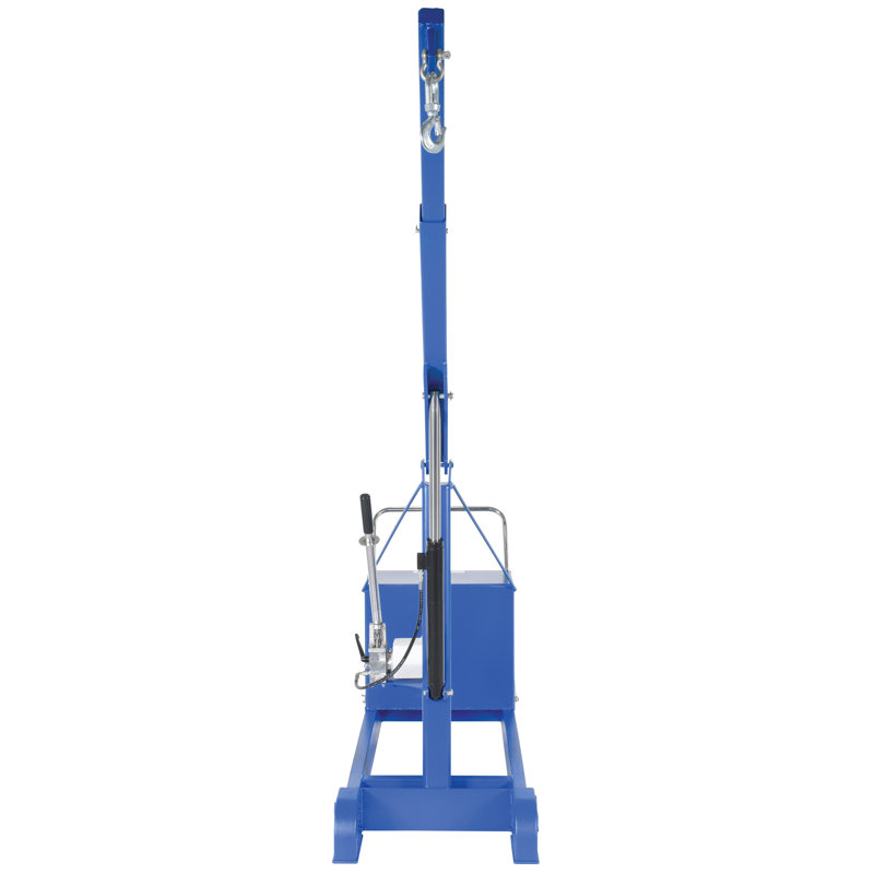 Grue de plancher à contrepoids, H 102 po x l 29 po x P 145,25 po