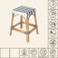 Tabouret de comptoir / de bar Lennart-185137909-185137916