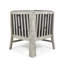Fauteuil de coin Perla, gris