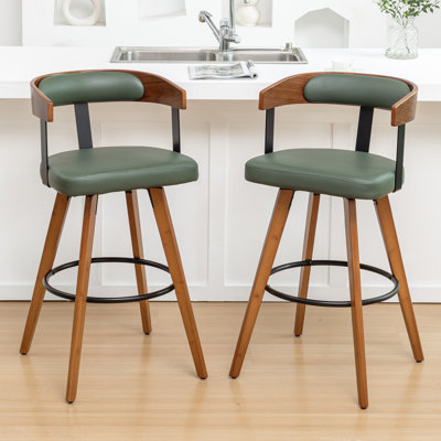 Swivel Upholstered Counter Stool