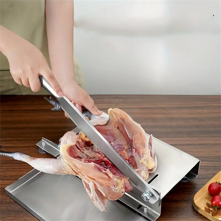 YINXIER Stainless Steel Manual Meat Tenderizer