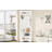 29.5''W*71.6''H  Minimalist Corner Hall Tree With Shoe Bench, Versatile Entryway Coat Rack With 4 Hooks, Corner Cabinet With Adjustable Shelf For Hallway, Living Room-1299116349