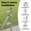 Galvanised Steel Border Fencing-523190844-523190796
