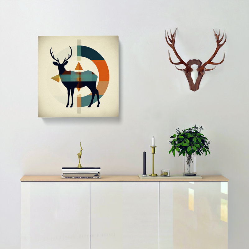 Deer Bauhaus - Print