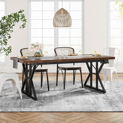 Galatea Metal Base Dining Table