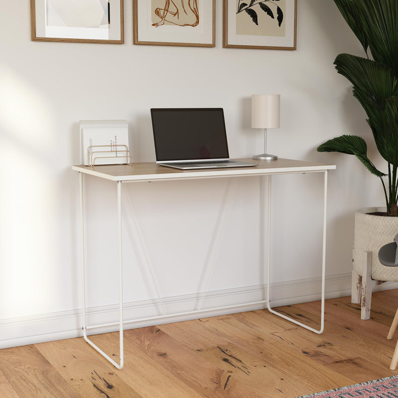 Caedin Stainless Steel Writing Desk