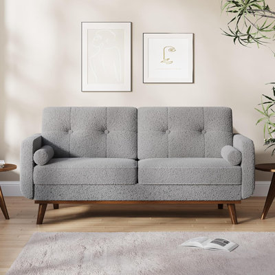 Canapé 65 po Mid Century Modern