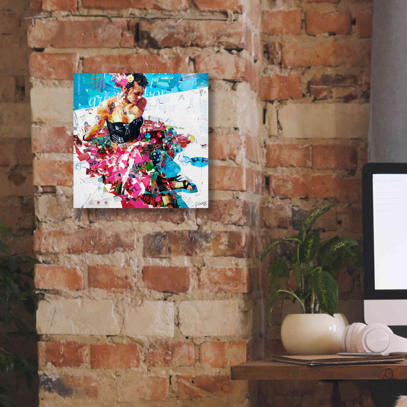 «All Summer Long» par Derek Gores, H 12 po x l 12 po x P 0,75 po