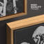 «Skeleton Kiss», gothique Moody foncé, œuvre d'art moderne, décor-101165686-101165683