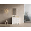 Meuble-lavabo sur pied 36 po avec lavabo en résine
