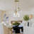 Visham 3 - Light Bronze Gold Pendant