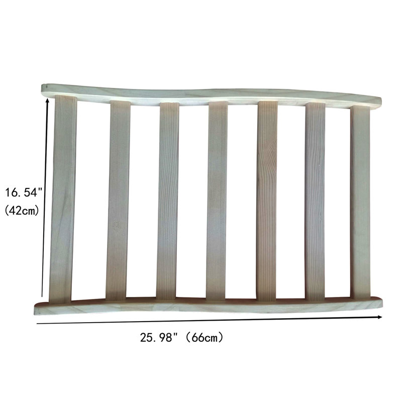 Large pruche à grille plate pour une bonne posture de 25,98 x 16,54 x 2,56 pouces