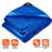Heavy Duty 10 Mil 24' X 24', Blue, Waterproof Tarpaulin Cover - UV Resistant, Reinforced Edges with Metal Grommets for Camping, Roof, Pool, Boat Protection-67633357