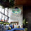 Lustre moderne en verre Tropical Fireworks