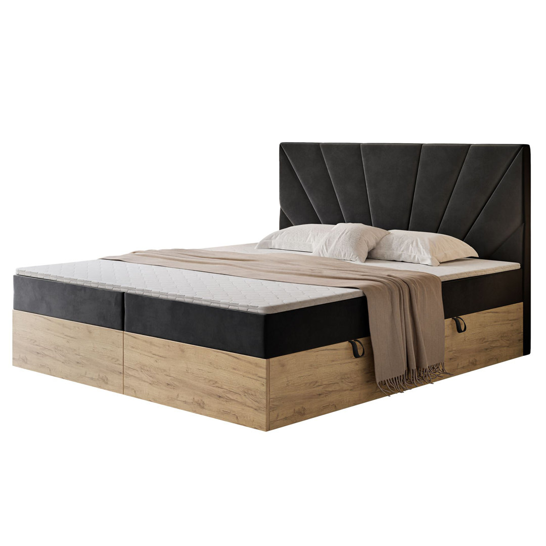 Boxspringbett Loric mit Topper