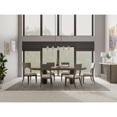 Tuomas 7 Piece Oval Dining Set