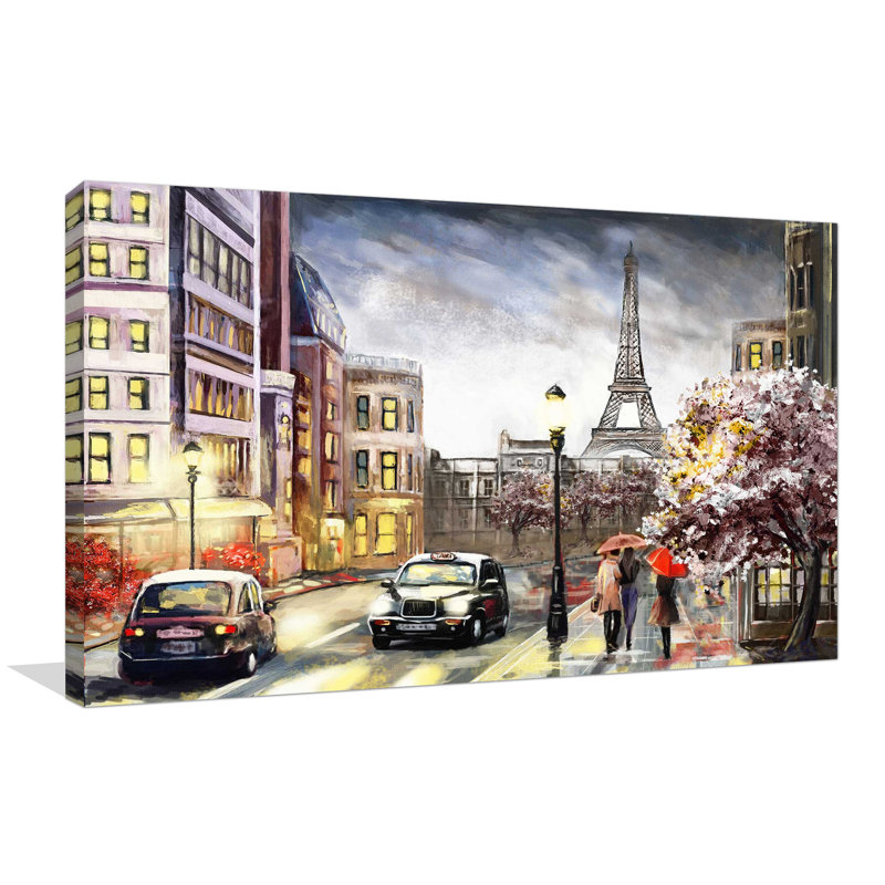 " Paris ", 36" H x 60" W x 1.5" D