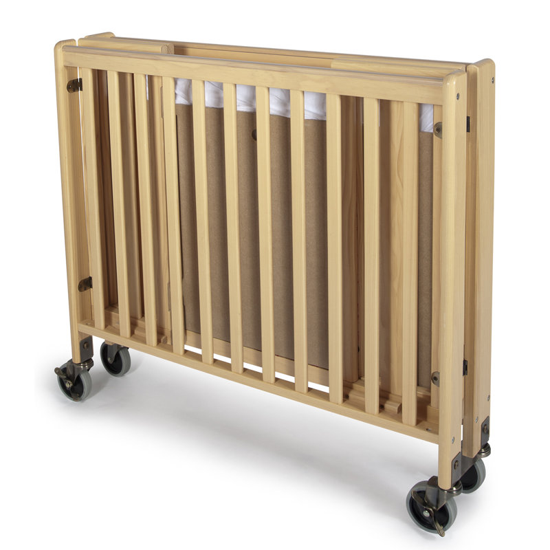 Hideaway Portable Crib, Natural