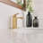 Single Handle Single Hole Bathroom Faucet Modern Deck Mount Brass Vanity Basin Bathroom Sink Faucets