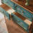 European style living room painted accent chest