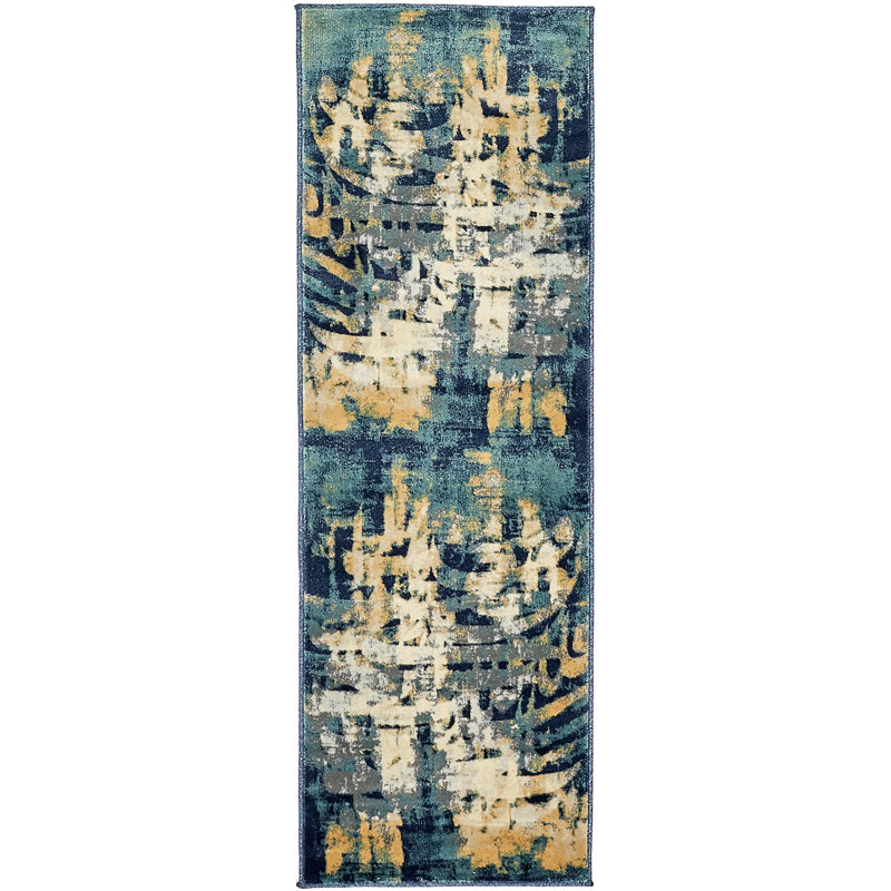 Brantlie Abstract Indoor Rug, Runner 2' x 6'1"