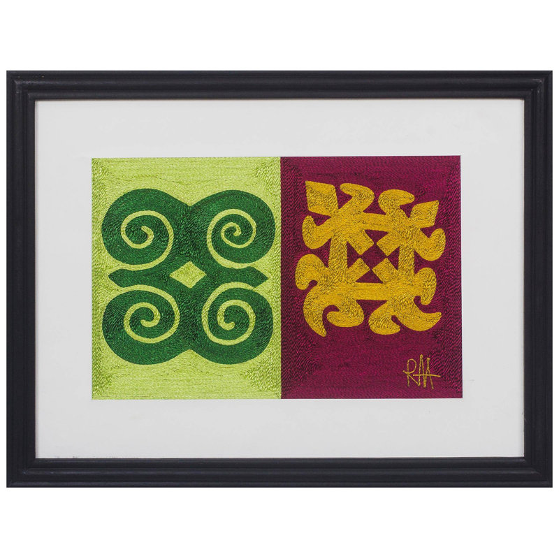 Suspension murale adinkra perfection