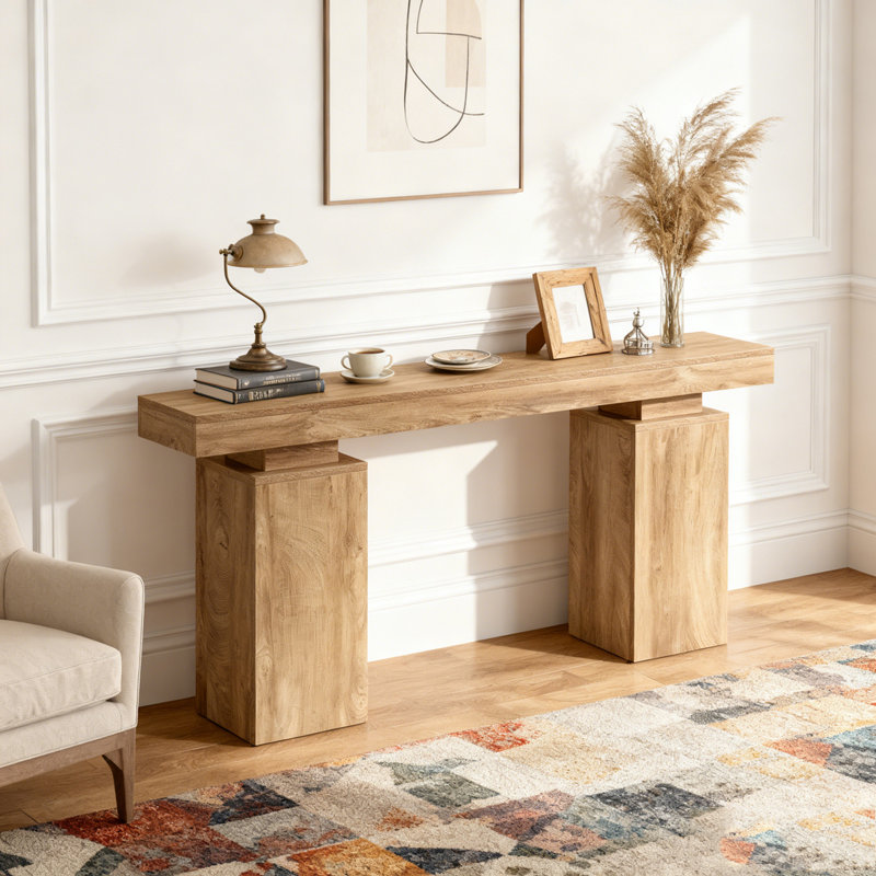 Console en bois