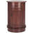 Regan Solid Wood Swivel Drum End Table with Storage-1172392177