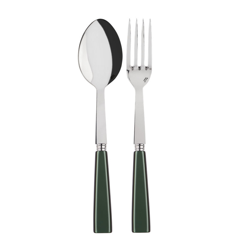 Sabre Paris - Serving Set Icône, Dark Green