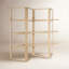 Retreat Solid Wood Geometric Bookcase