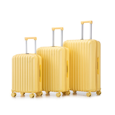 20"/24"/28" 3 Pcs/Set In ABS Spinner Wheel Luggage