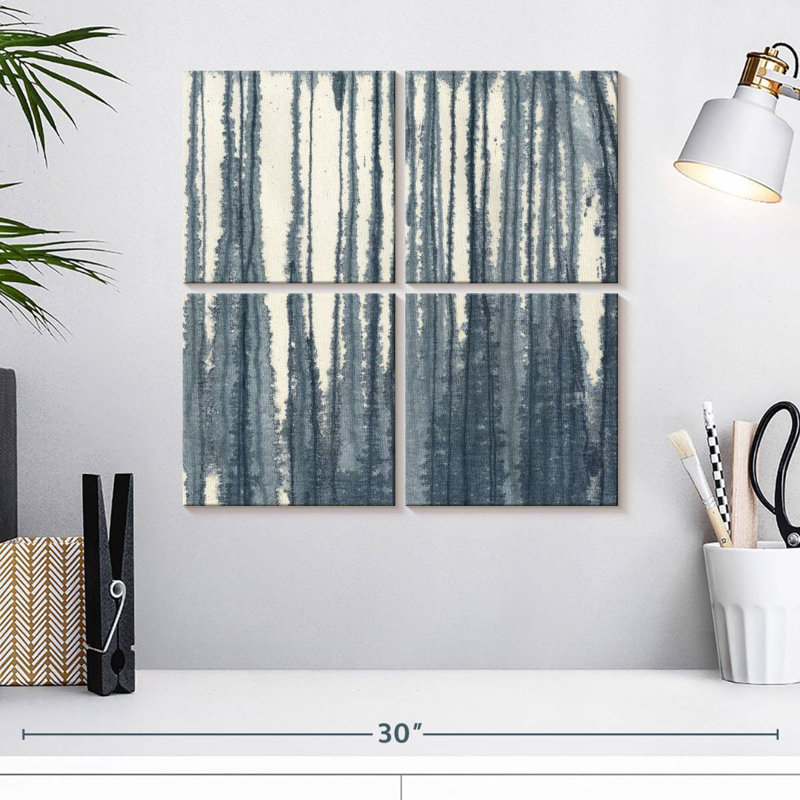 Indigo Muse I, H 18 po x l 18 po