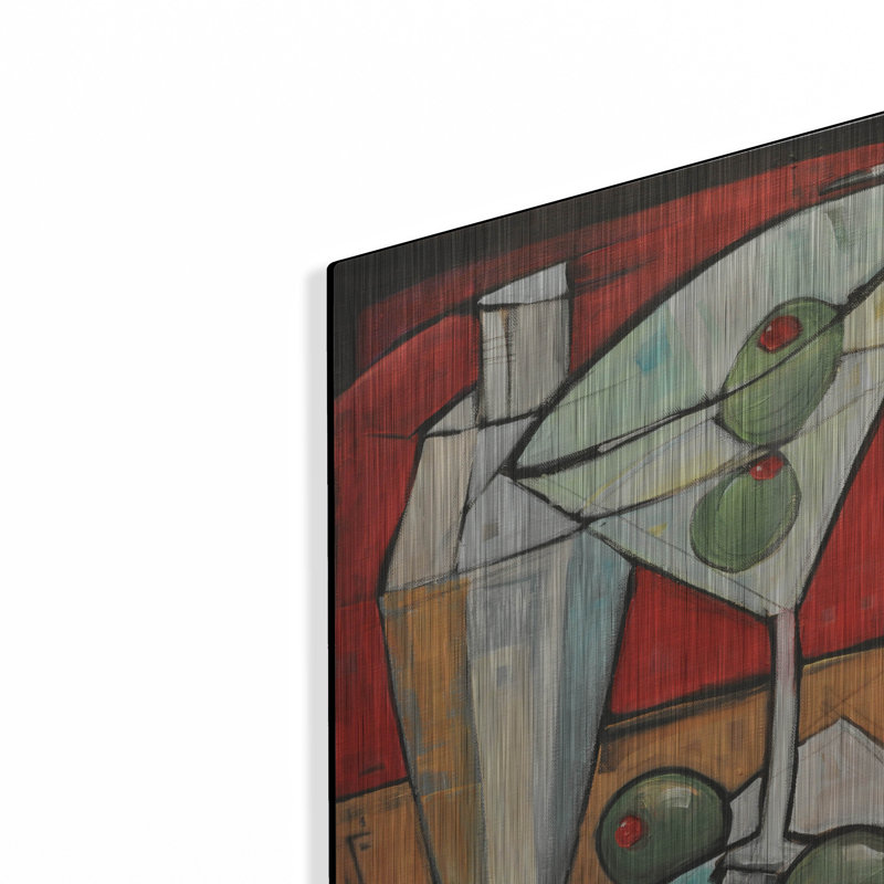 «Shaken Not Stirred» par Tim Nyberg, H 16 po x l 12 po