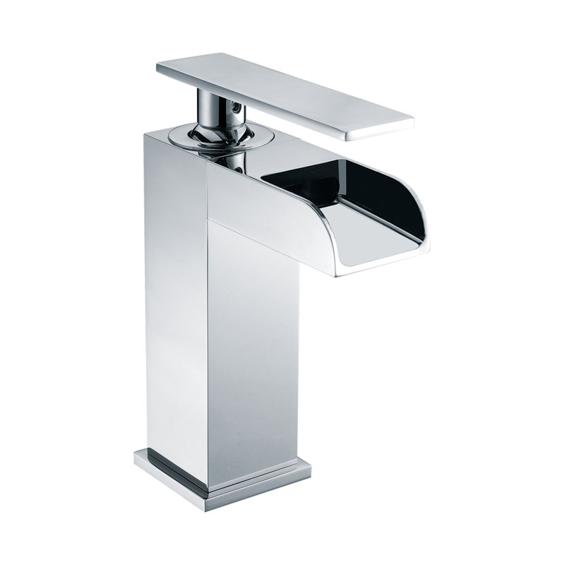 Single-Hole Bathroom Faucet, Polished Chrome