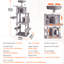 Grey Cat Tree 68.5", A Activity Centre With Condos, Scratching Post, Top Perch And Hanging For Cats' Exploration Needs Large Cats