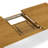 Colby 60-76"W Solid Wood Extendable Dining Table, Contemporary Rectangle, Seats 6-8-191402320