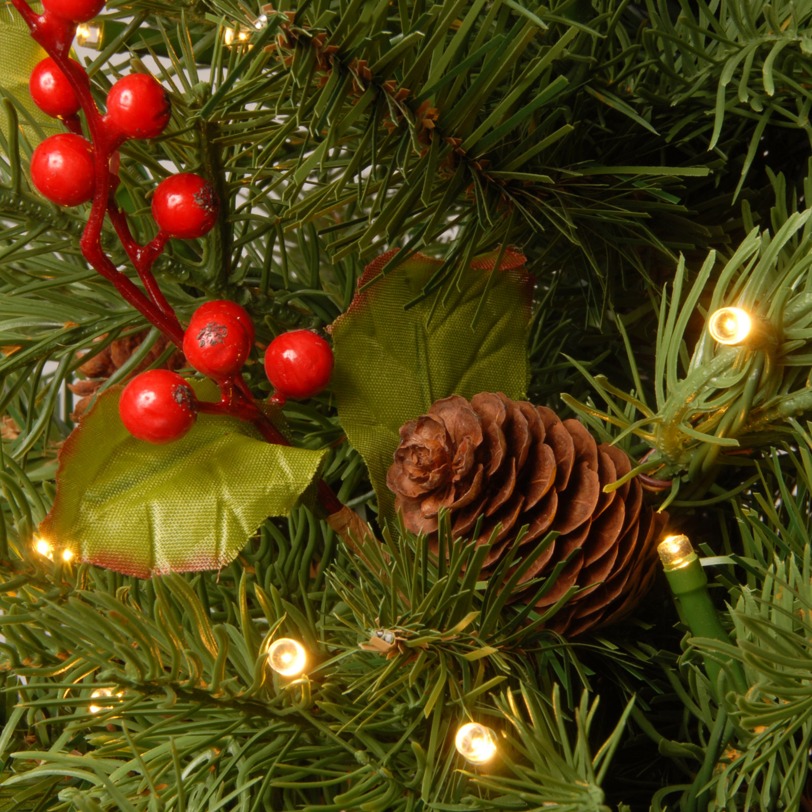 Nordic 2' Pre-Lit Spruce Tree